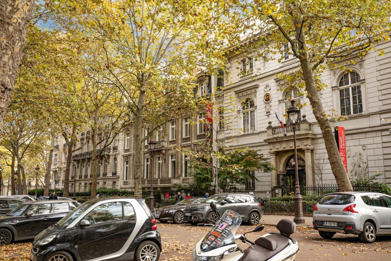 Le Studio Du Parc Monceau Paris Exterior foto